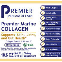 將圖片載入圖庫檢視器 Premier Research Labs Marine Collagen 海洋膠原蛋白粉 (300g)