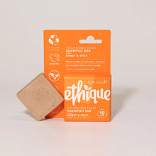将图片加载到图库查看器,Ethique Shampoo Bar - Volumising Shampoo Bar for Fine, Flat Hair: Sweet & Spicy™ 甜蜜诱惑丰盈洗发皂- 适用于纤细扁塌发质