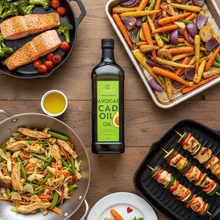 将图片加载到图库查看器,Raw Element® Organic Refined Avocado Oil for High Heat Cooking 源机®有机牛油果油(1L) - 适用于高温煮食