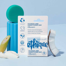 將圖片載入圖庫檢視器 Ethique Conditioner Bar - Moisturising Conditioner Bar for Curly and Coily Hair: Curliosity™ 保濕曲髮護髮皂