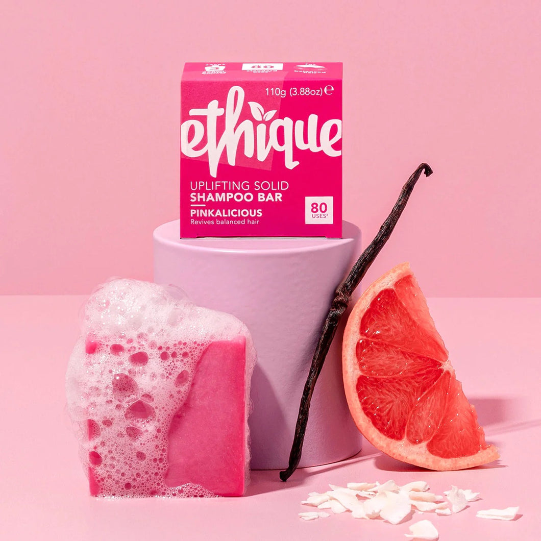 Ethique Shampoo Bar - Pinkalicious™ Uplifting Solid Shampoo Bar 粉紅救星洗髮芭
