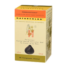 將圖片載入圖庫檢視器 NaturColor Herbal Based Haircolor Gel – 4M Pomegranate Chestnut 自然色草本染髮劑(石榴栗色) 120ml (4 fl oz)
