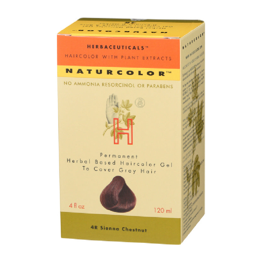 NATURCOLOR Herbal Based Haircolor Gel - 4R Sienna Chestnut 自然色草本染髮劑(板栗褐色)