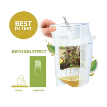 將圖片載入圖庫檢視器 April Love Teabrewer - Organic Ginger & Lemon Herbal Tea 情迷四月便攜手沖有機薑檸檬草本茶包(7 包/盒)