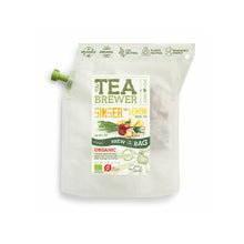 將圖片載入圖庫檢視器 April Love Teabrewer - Ginger & Lemon 情迷四月便攜手沖有機薑檸檬花果茶包(7 包/盒)