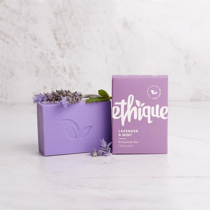 Ethique Body Cleanser - Refreshing Lavender & Peppermint Soap Bar 薰衣草薄荷沐浴芭