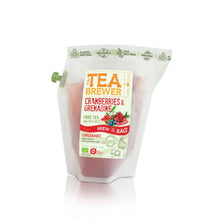 將圖片載入圖庫檢視器 April Love Teabrewer - Organic Cranberry & Grenadine Fruit Tea 情迷四月便攜手沖有機紅莓石榴果茶包(7包/盒)