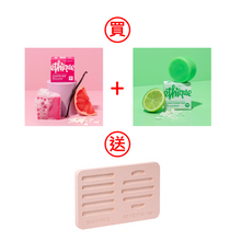 Load image into Gallery viewer, Ethique Live &amp; Let Shine Bundle  - Pinkalicious Shampoo Bar + The Guardian Conditioner Bar
