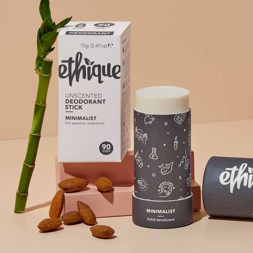 Ethique Body Deodorant - Minimalist™ Unscented Deodorant Stick 無味香體膏