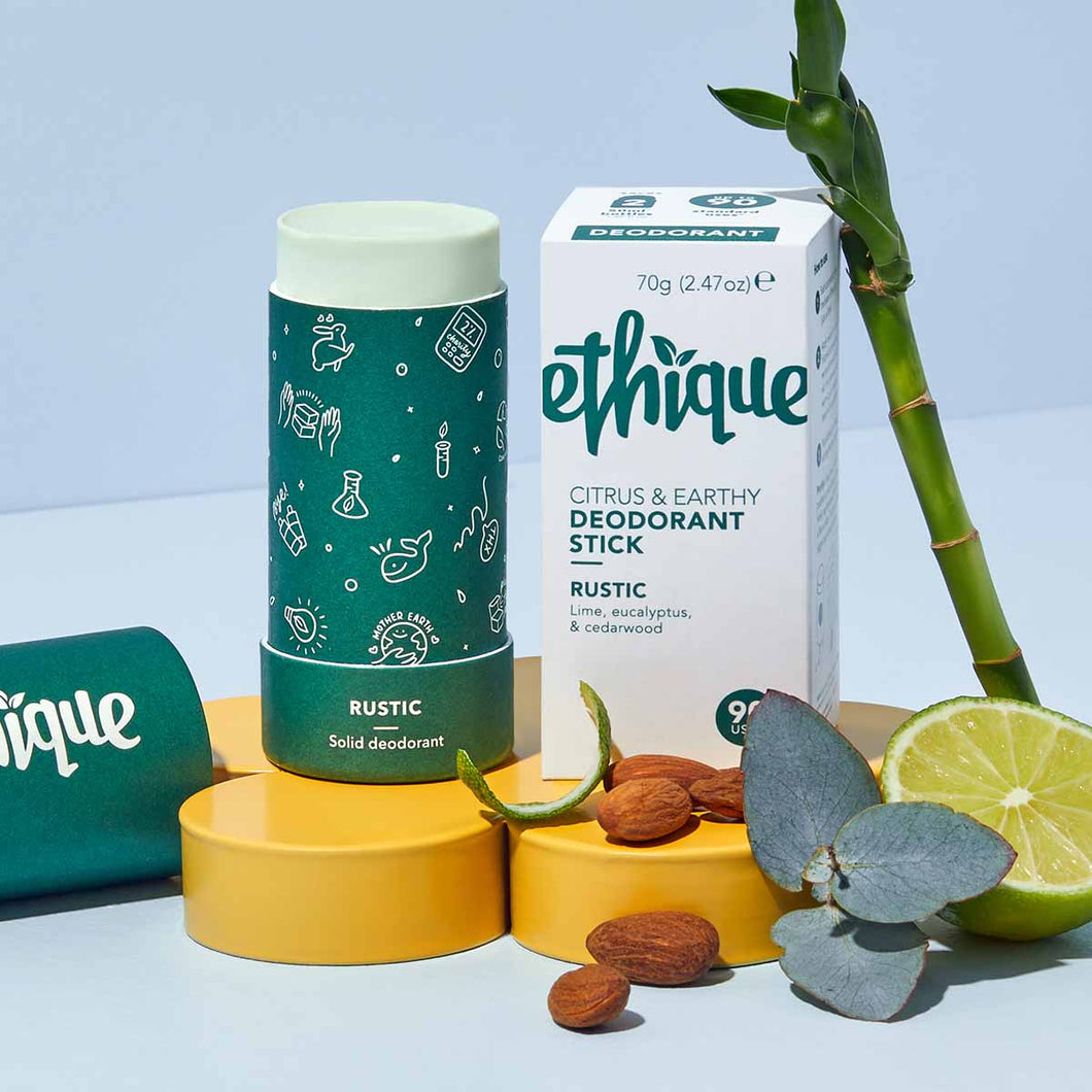 Ethique Body Deodorant - Rustic™ Citrus & Earthy Deodorant Stick 青柠桉树香体膏