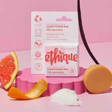 將圖片載入圖庫檢視器 Ethique Conditioner Bar - Intensely Nourishing Conditioner Bar for Damaged Hair: Too Delicious™ 超級滋潤護髮皂(適用於損傷髮質)
