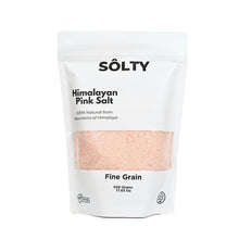 將圖片載入圖庫檢視器 Solty Pink Himalayan Salt Fine Grain 喜馬拉雅粉紅細岩鹽 500g

