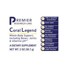將圖片載入圖庫檢視器 Premier Research Labs Coral Legend (2oz Powder) Dietary Supplement
