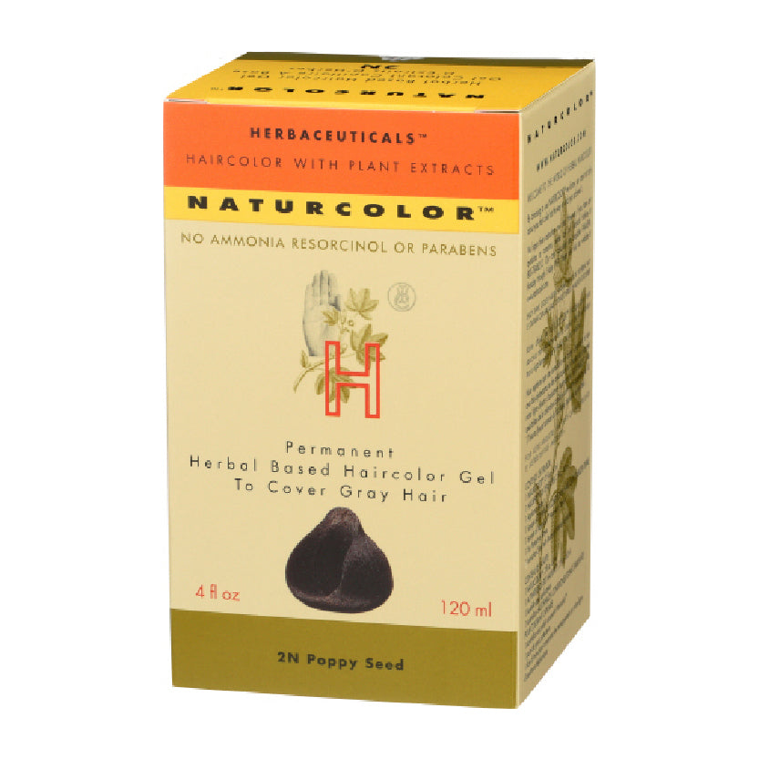 NATURCOLOR Herbal Based Haircolor Gel - 2N Poppy Seed 自然色草本染髮劑(罂粟籽色)