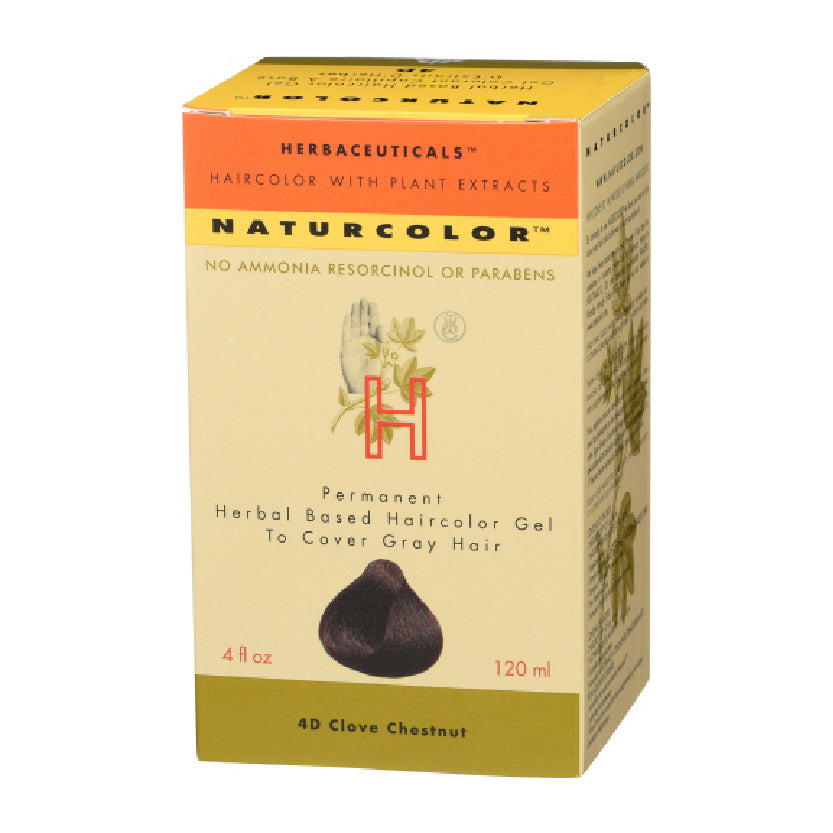 NATURCOLOR Herbal Based Haircolor Gel - 4D Clove Chestnut 自然色草本染髮劑(丁香板栗色)