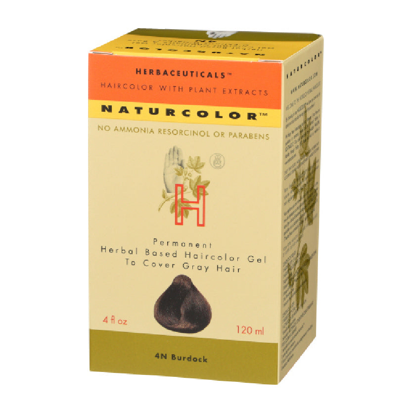 NATURCOLOR Herbal Based Haircolor Gel - 4N Burdock 自然色草本染髮劑(牛蒡色)