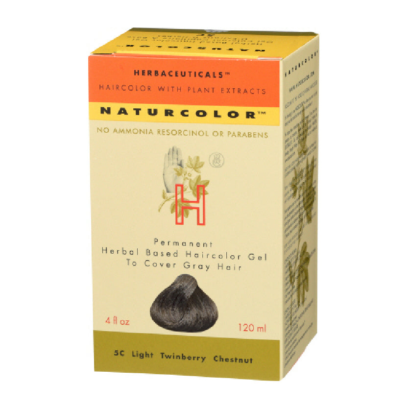 NATURCOLOR Herbal Based Haircolor Gel - 5C Light Twinberry Chestnut 自然色草本染髮劑(淺蔓虎刺板栗色)