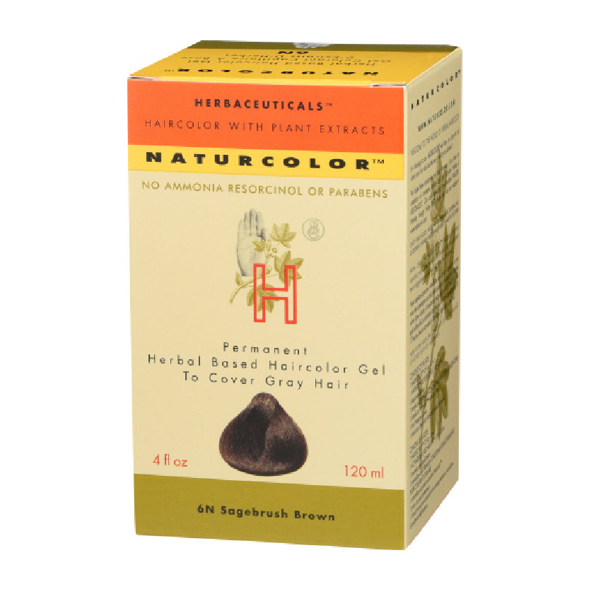 NATURCOLOR Herbal Based Haircolor Gel - 6N Sagebrush Brown 自然色草本染髮劑(鼠尾草褐色)