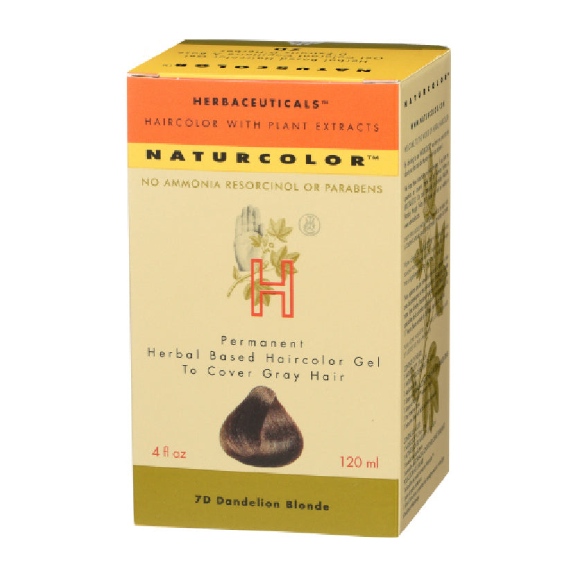 NATURCOLOR Herbal Based Haircolor Gel - 7D Dandelion Blonde 自然色草本染髮劑(蒲公英金色)