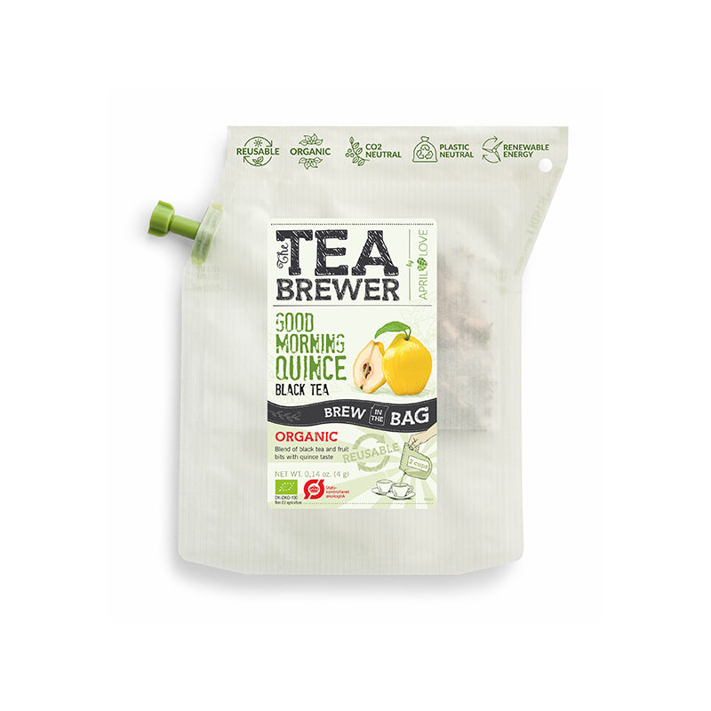 April Love Teabrewer - Good Morning Quince Organic Black Tea