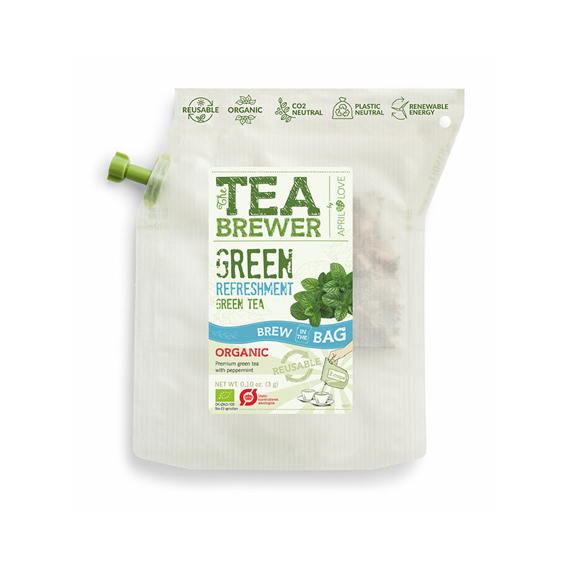 April Love Teabrewer - Organic Green Refreshment Green Tea