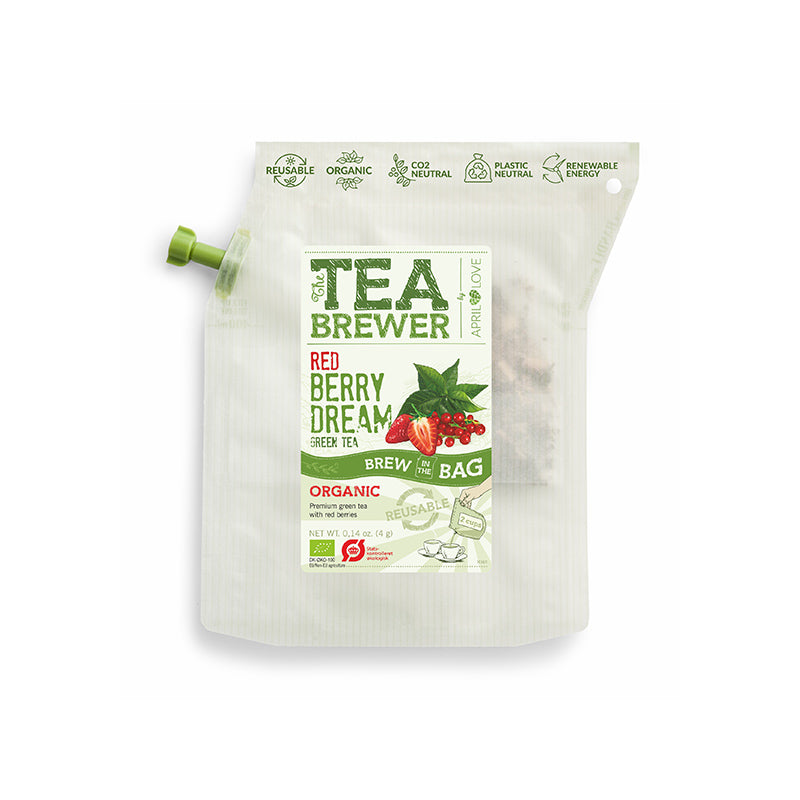 April Love Teabrewer - Red Berry Dream Organic Green Tea