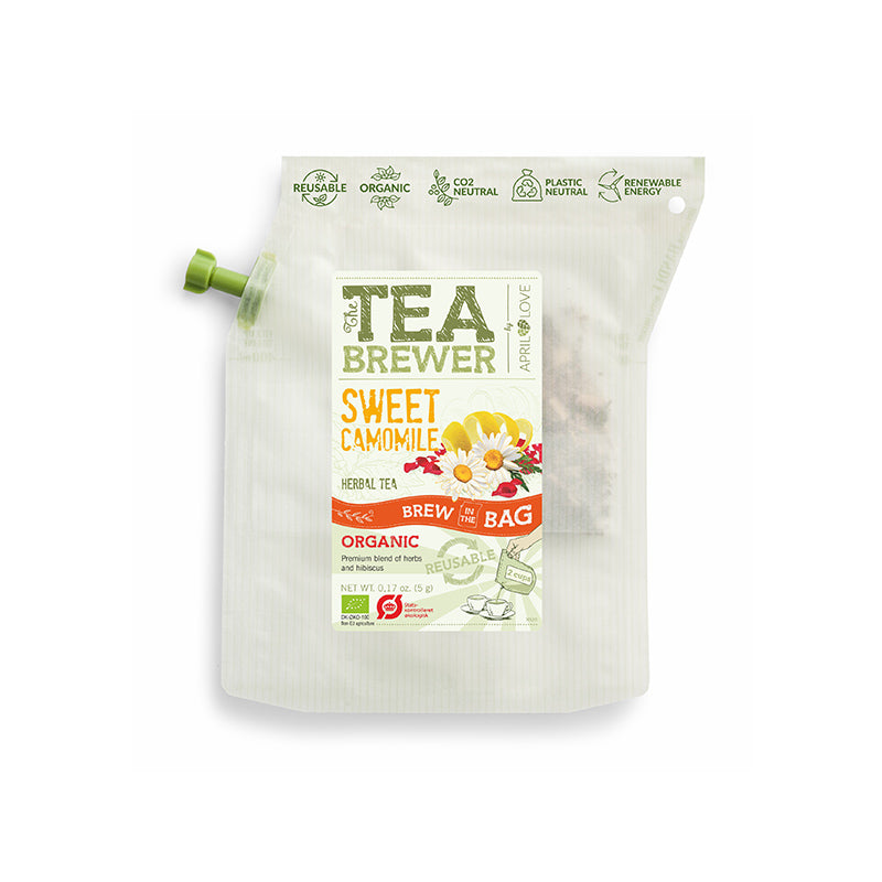 April Love Teabrewer - Sweet Camomile Organic Herbal Tea