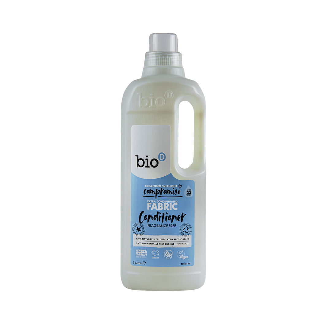 Bio-D Extra Concentrated Fabric Conditioner - Fragrance Free 天然超浓缩无味抗敏柔顺剂