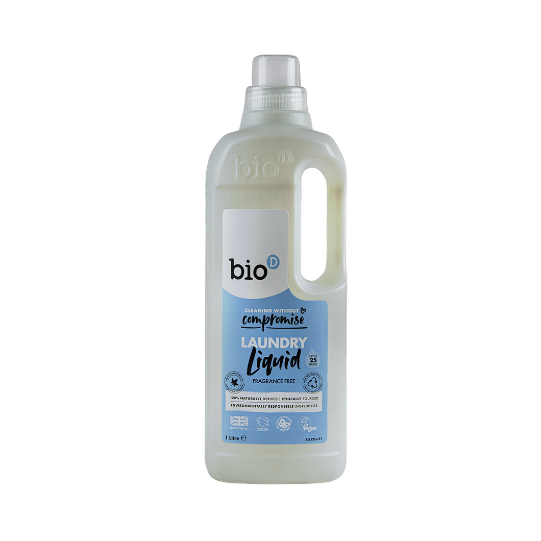 Bio-D Laundry - Fragrance Free Non Bio Laundry Liquid (5L)