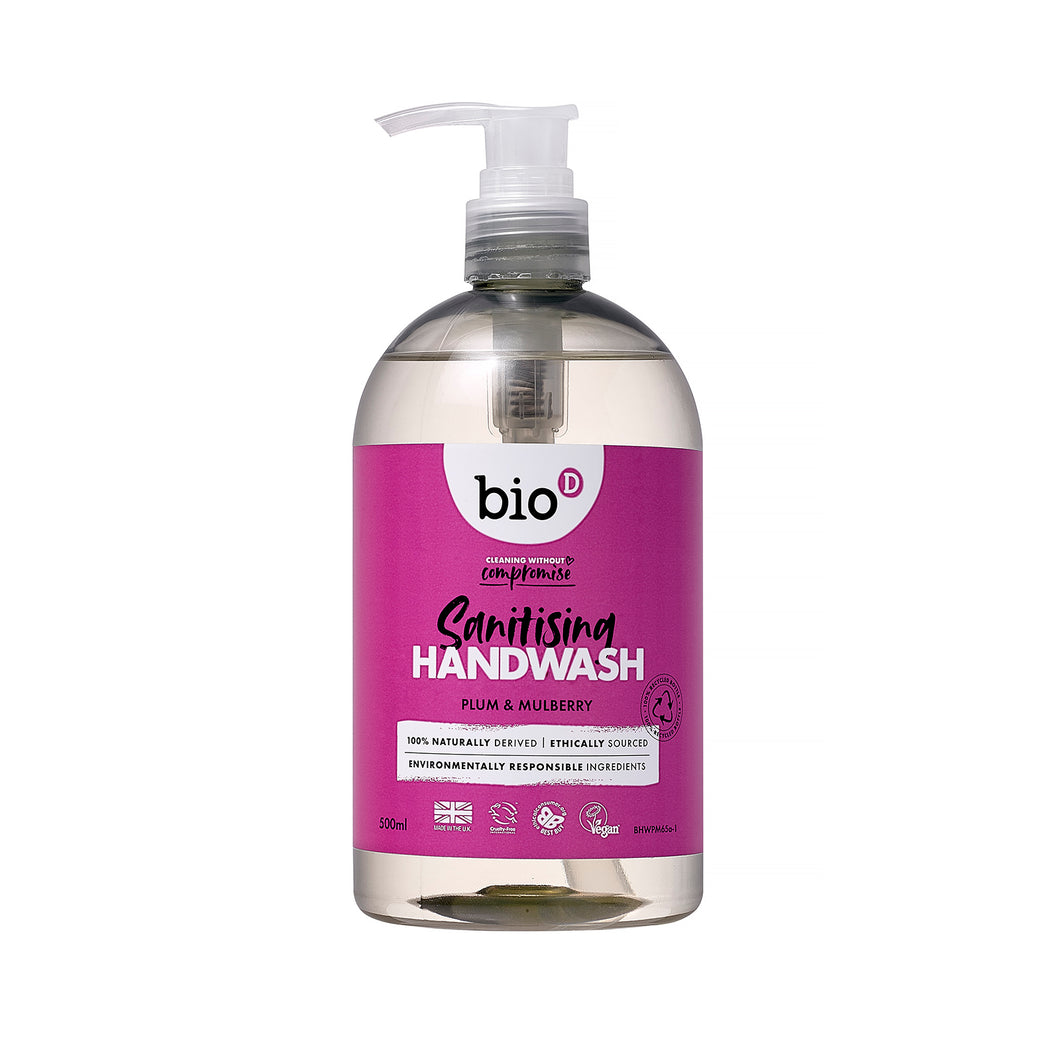 Bio-d Cleansing Hand Wash - Plum & Mulberry