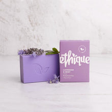 將圖片載入圖庫檢視器 Ethique Body Cleanser - Refreshing Lavender &amp; Peppermint Soap Bar 薰衣草薄荷沐浴芭
