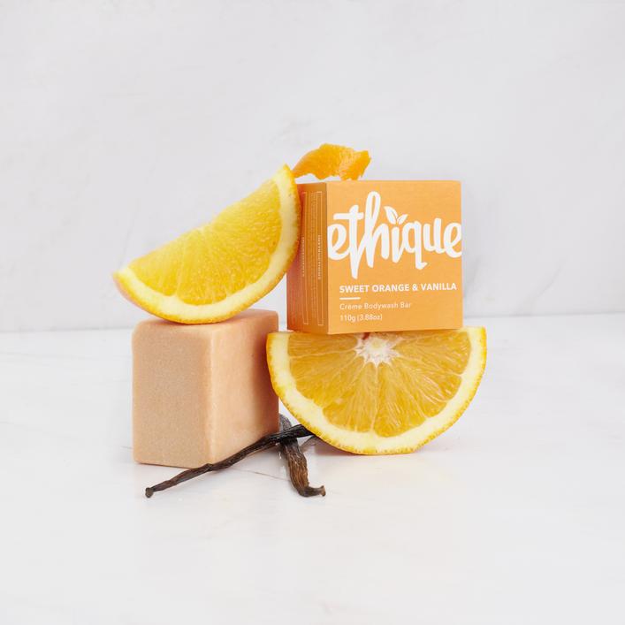 Ethique Body Cleanser - Sweet Orange & Vanilla Cream Bodywash