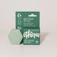 Load image into Gallery viewer, Ethique Facial Cleanser - Deep Green for Oily to Normal Skin
