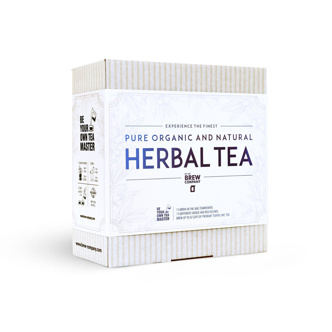 April Love Teabrewer - Organic Herbal Tea Collection Gift Box 情迷四月便攜手式沖有機花果茶包禮盒(7 Pcs)