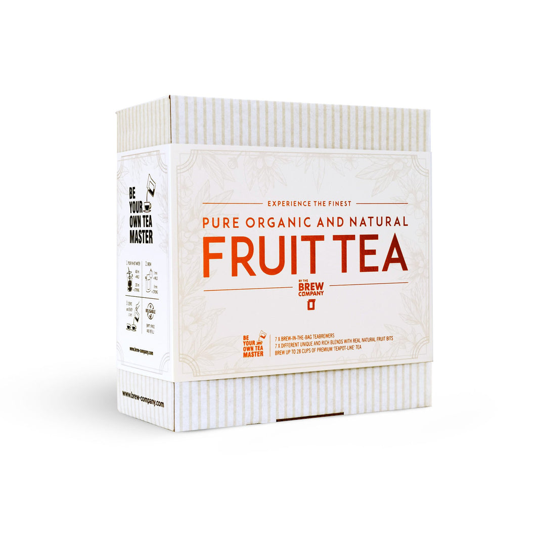 April Love Teabrewer - Organic Fruit Tea Collection Gift Box 情迷四月便攜手沖有機果茶包禮盒(7 Pcs)