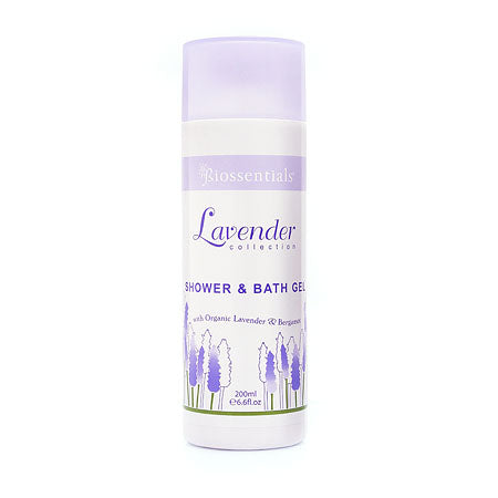 Biossentials Lavender Collection - Shower & Bath Gel 有機薰衣草沐浴露 (200ml)